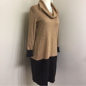 Loft Cowl neck sweater dress